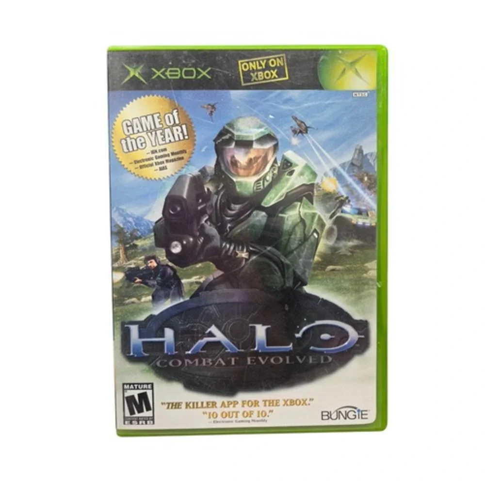 Original Xbox Halo: Combat Evolved CE Game Of The Year CIB